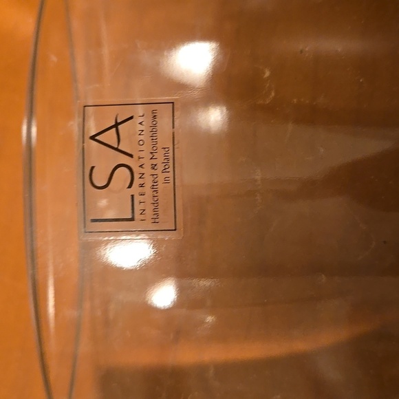 LSA International Vases Handcrafted & Mouthblown in Poland Set of 2 - Picture 4 of 4